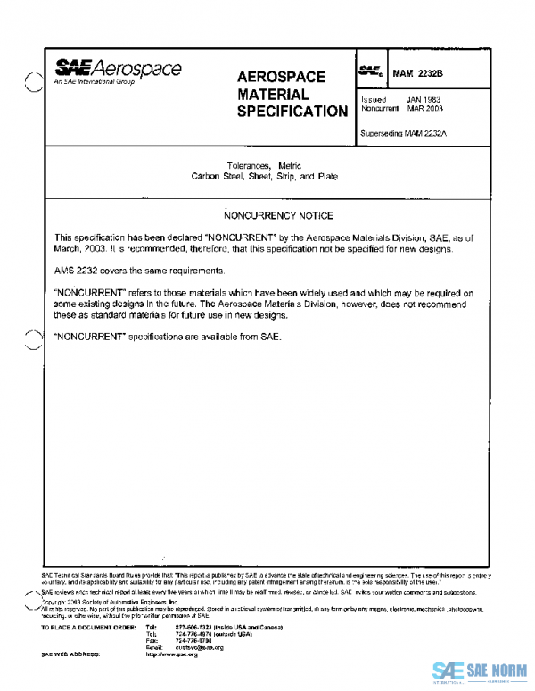SAE MAM2232B PDF SAE MAM2232B PDF