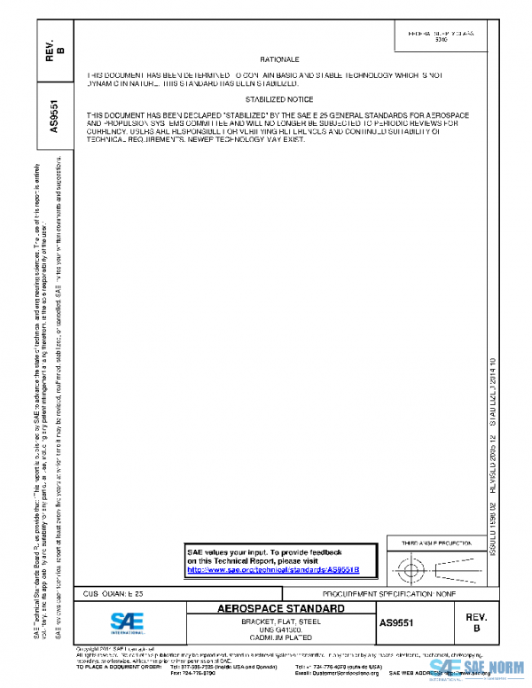 SAE AS9551B PDF SAE AS9551B PDF