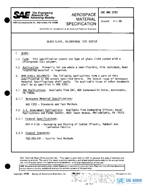 SAE AMS3783 PDF
