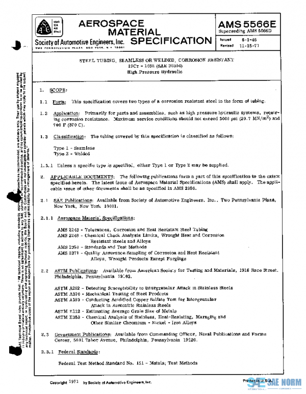 SAE AMS5566E PDF