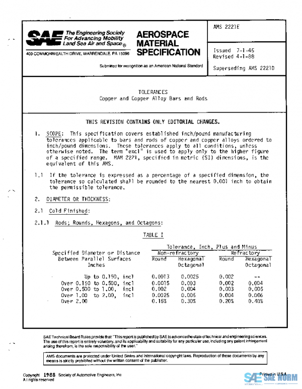 SAE AMS2221E PDF