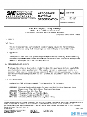 SAE AMS6512D PDF