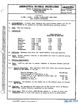 SAE AMS6325C PDF