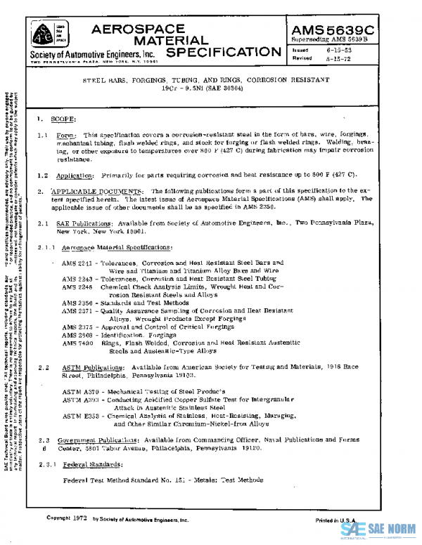 SAE AMS5639C PDF