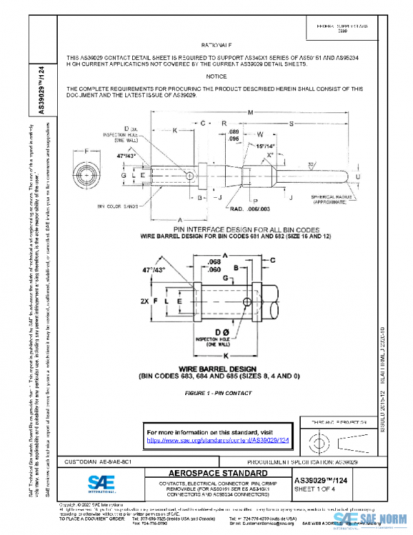 SAE AS39029/124 PDF SAE AS39029/124 PDF
