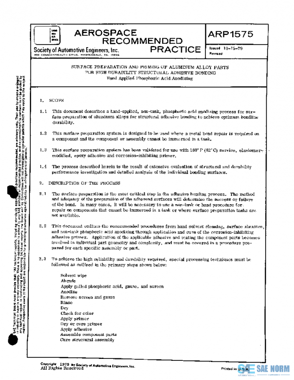SAE ARP1575 PDF