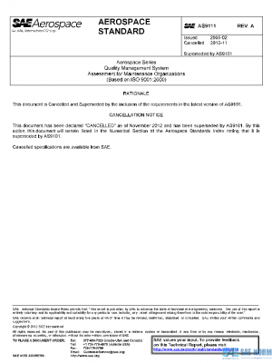 SAE AS9111A PDF