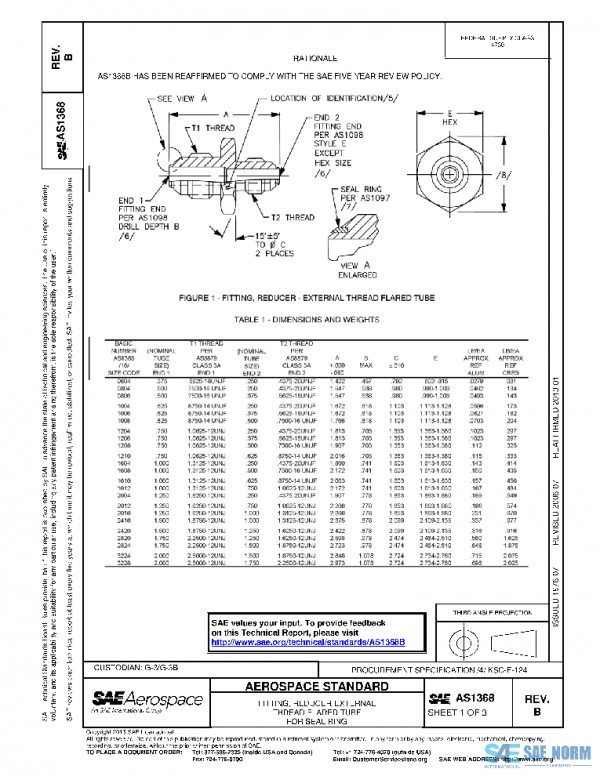 SAE AS1368B PDF