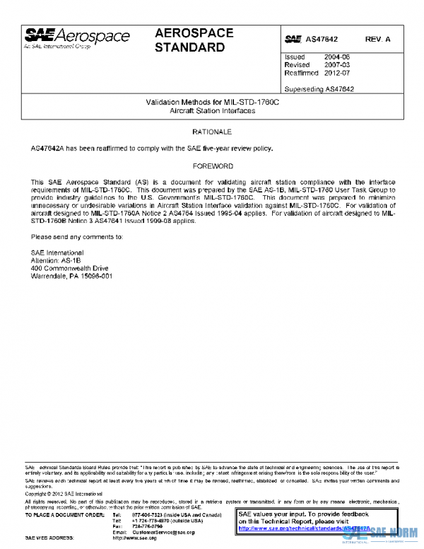 SAE AS47642A PDF