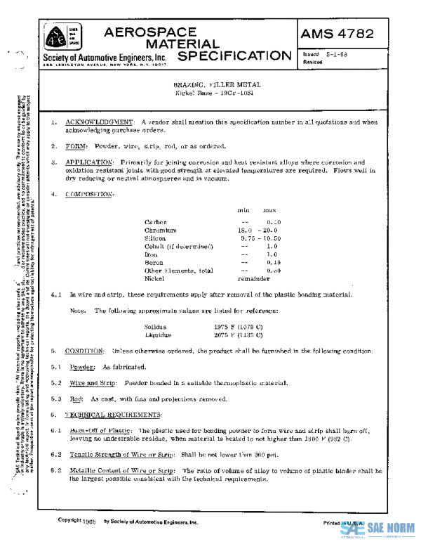 SAE AMS4782 PDF