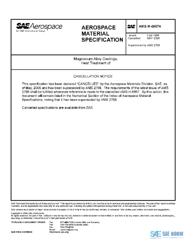 SAE AMSM6857A PDF