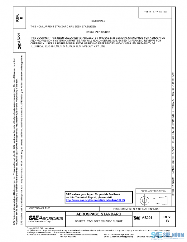 SAE AS221B PDF