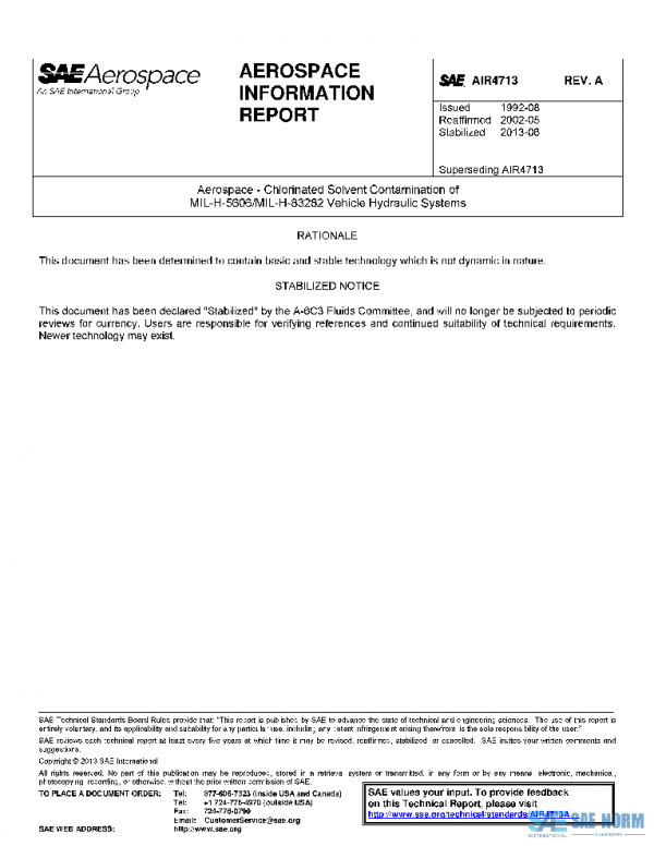 SAE AIR4713A PDF