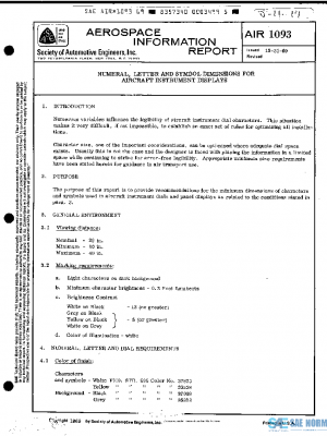 SAE AIR1093 PDF