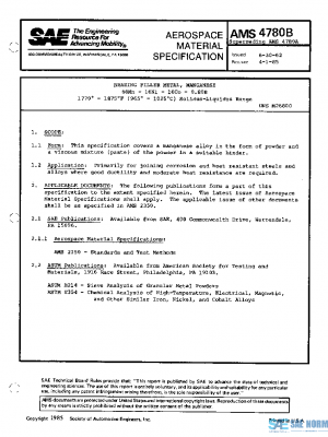 SAE AMS4780B PDF