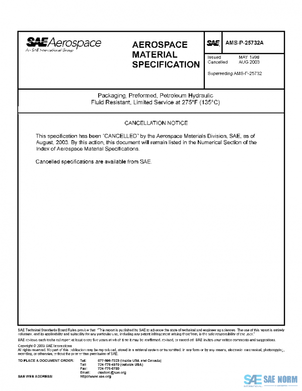 SAE AMSP25732A PDF