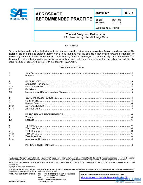 SAE ARP8058A PDF