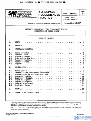 SAE ARP755B PDF