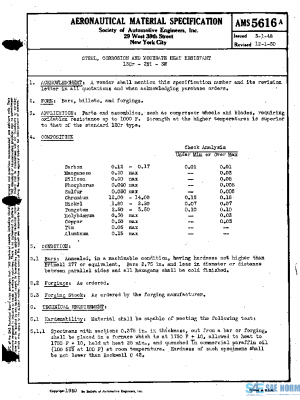 SAE AMS5616A PDF SAE AMS5616A PDF