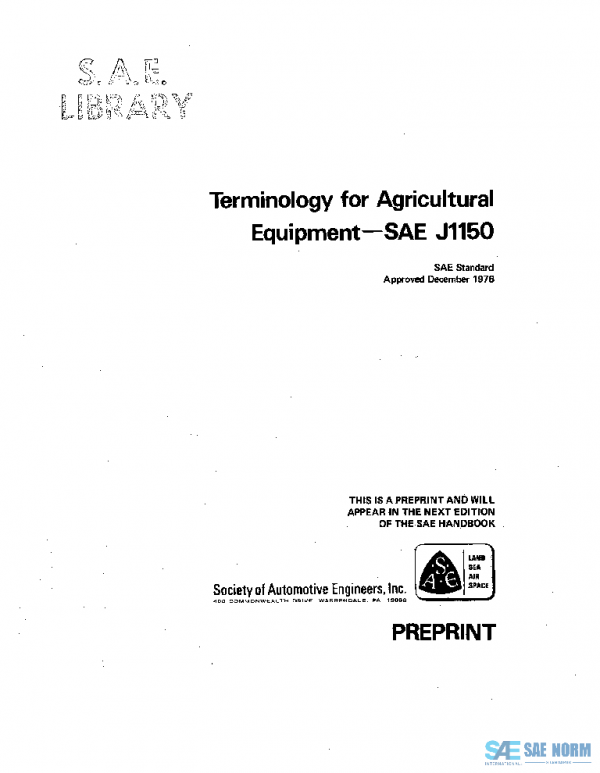 SAE J1150_197612 PDF