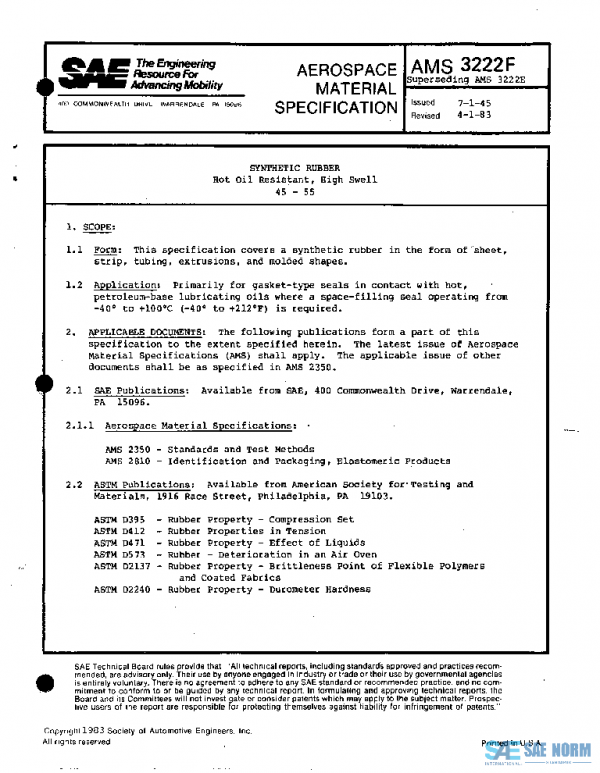 SAE AMS3222F PDF