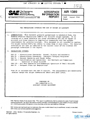 SAE AIR1389 PDF