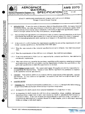 SAE AMS2370 PDF