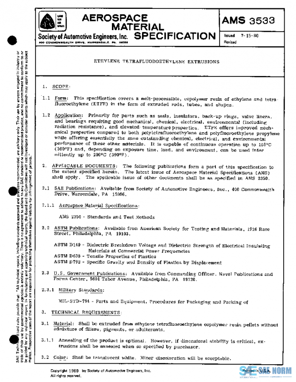SAE AMS3533 PDF