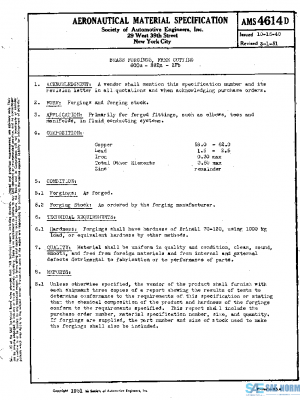SAE AMS4614D PDF SAE AMS4614D PDF