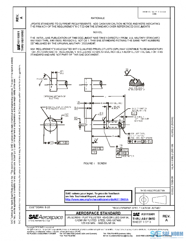 SAE AS115601A PDF