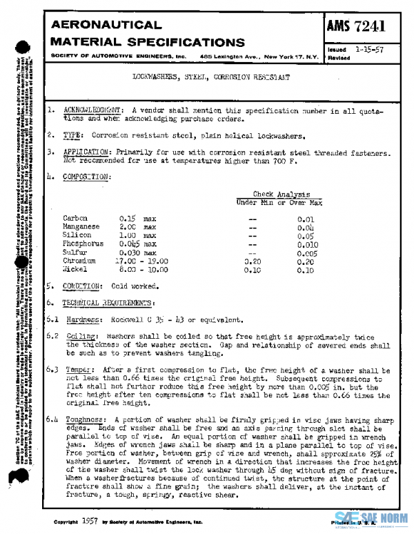 SAE AMS7241 PDF SAE AMS7241 PDF