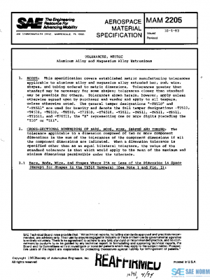 SAE MAM2205 PDF
