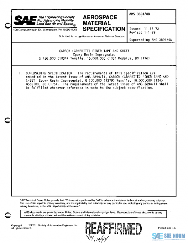 SAE AMS3894/4B PDF
