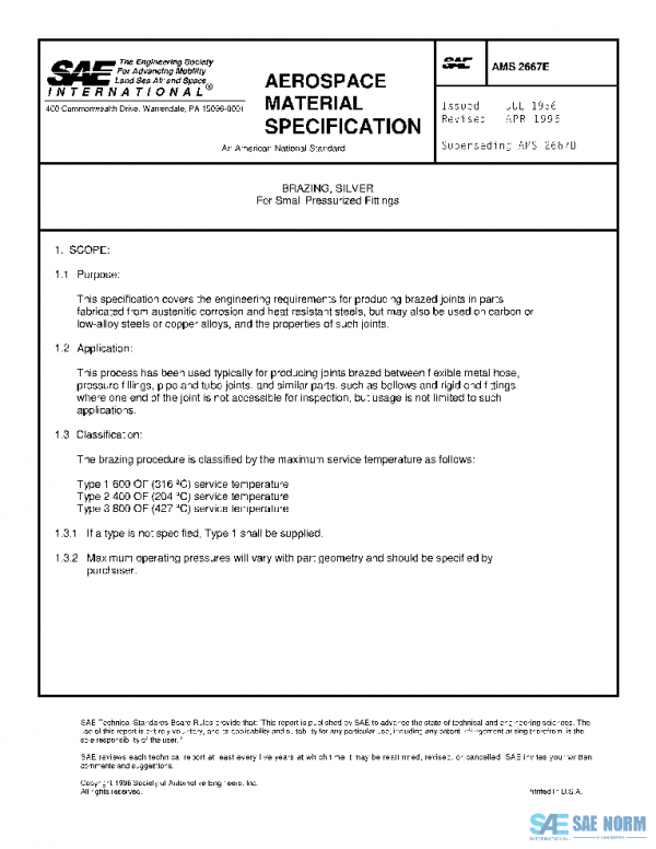 SAE AMS2667E PDF