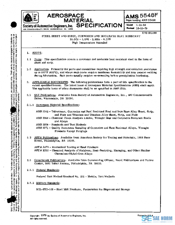 SAE AMS5548F PDF
