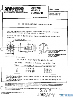 SAE J563B_197805 PDF