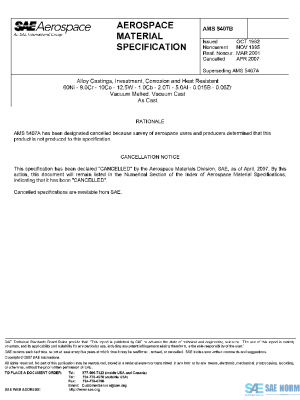 SAE AMS5407B PDF