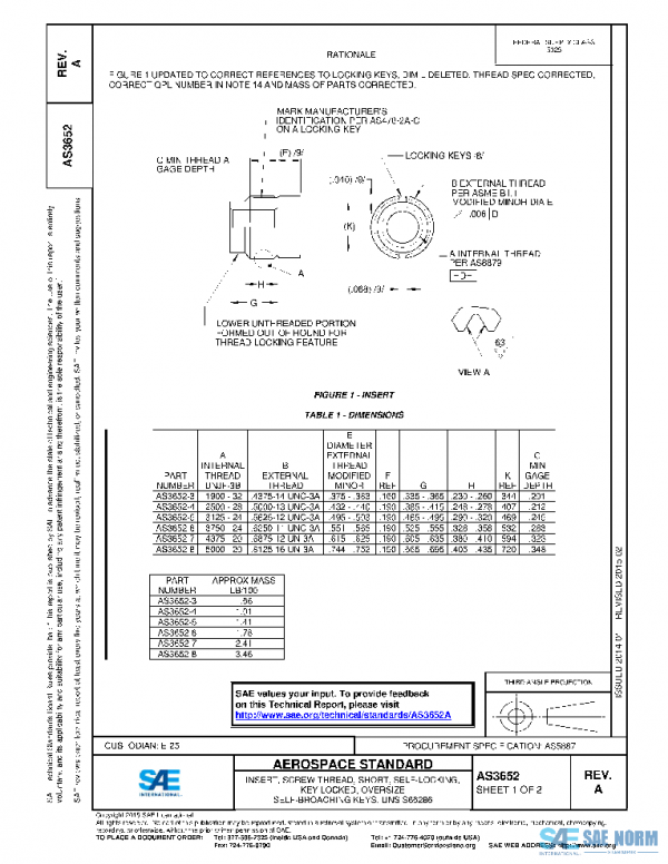 SAE AS3652A PDF