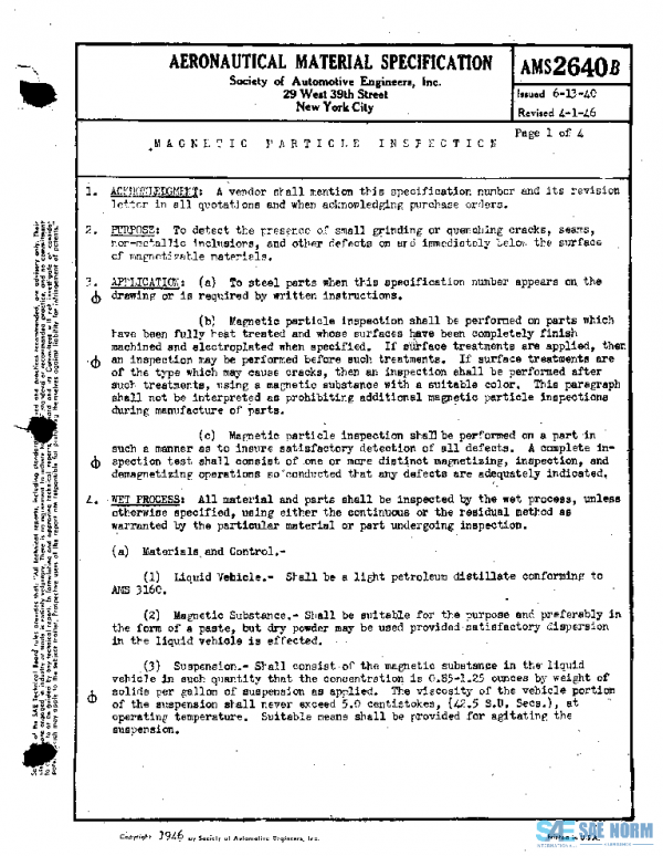 SAE AMS2640B PDF SAE AMS2640B PDF