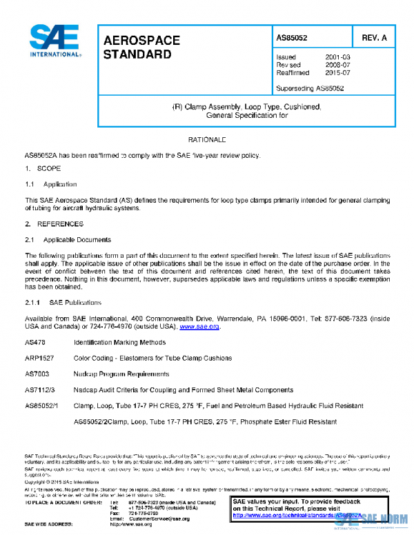 SAE AS85052A PDF
