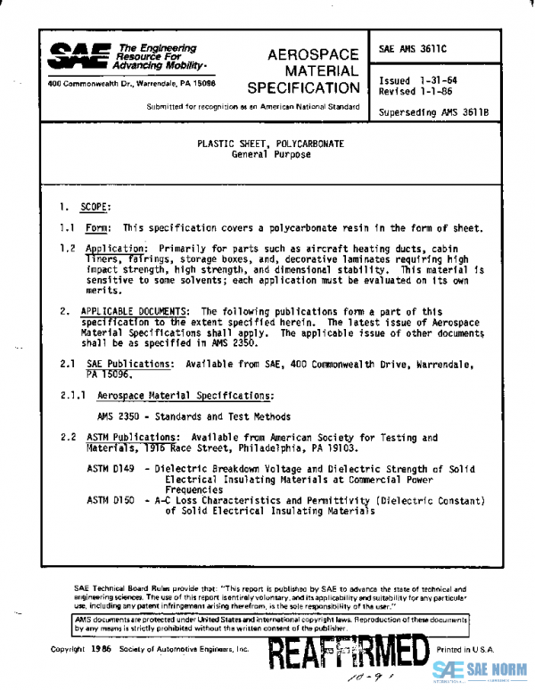 SAE AMS3611C PDF