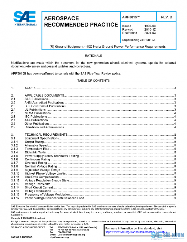 SAE ARP5015B PDF