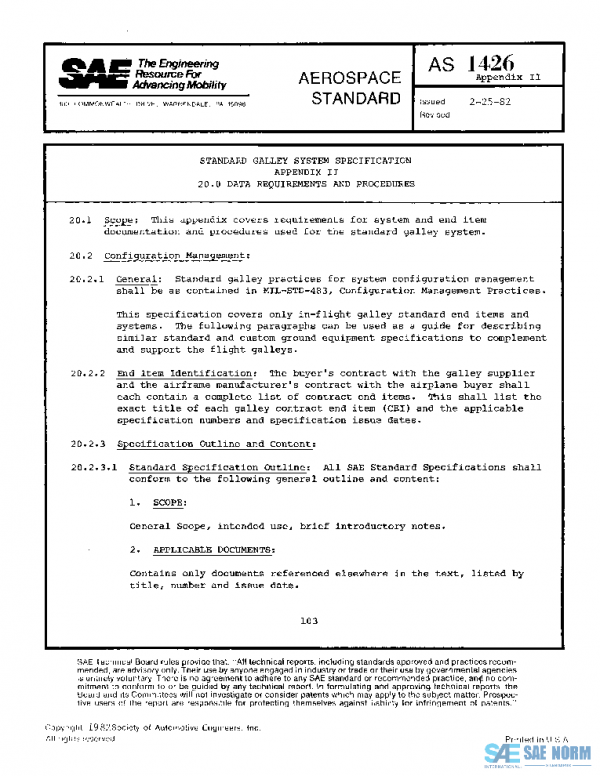 SAE AS1426/2 PDF SAE AS1426/2 PDF