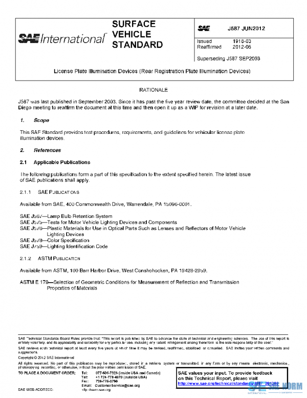 SAE J587_201206 PDF