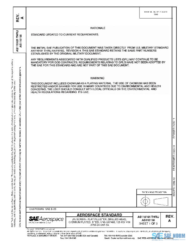 SAE AS116101A PDF
