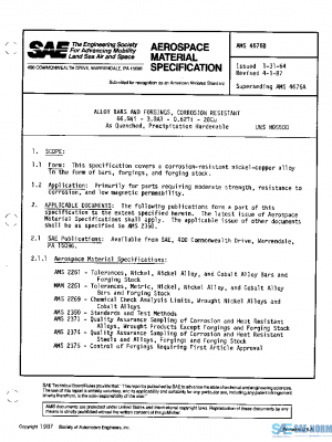 SAE AMS4676B PDF