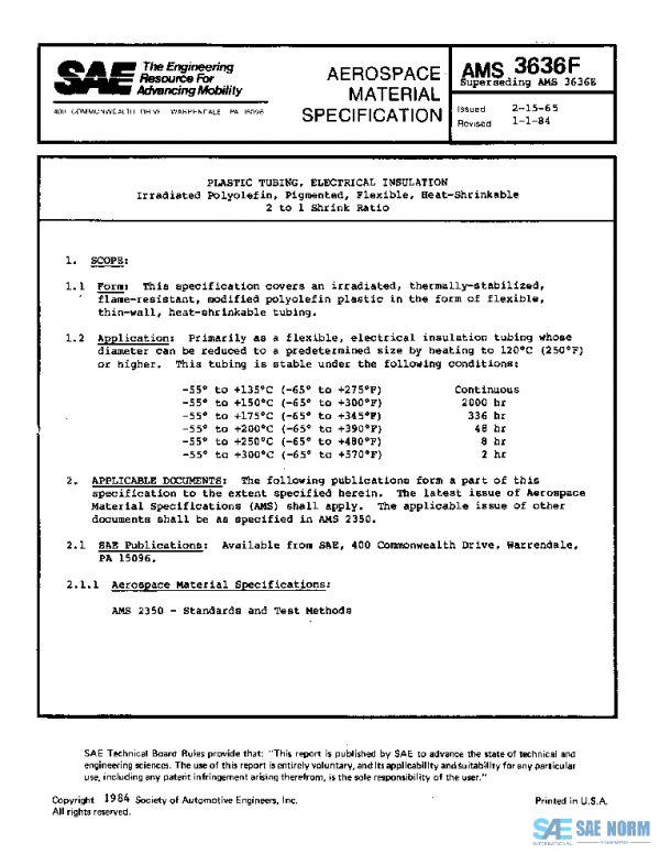 SAE AMS3636F PDF SAE AMS3636F PDF