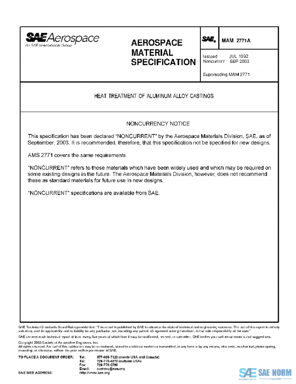 SAE MAM2771A PDF