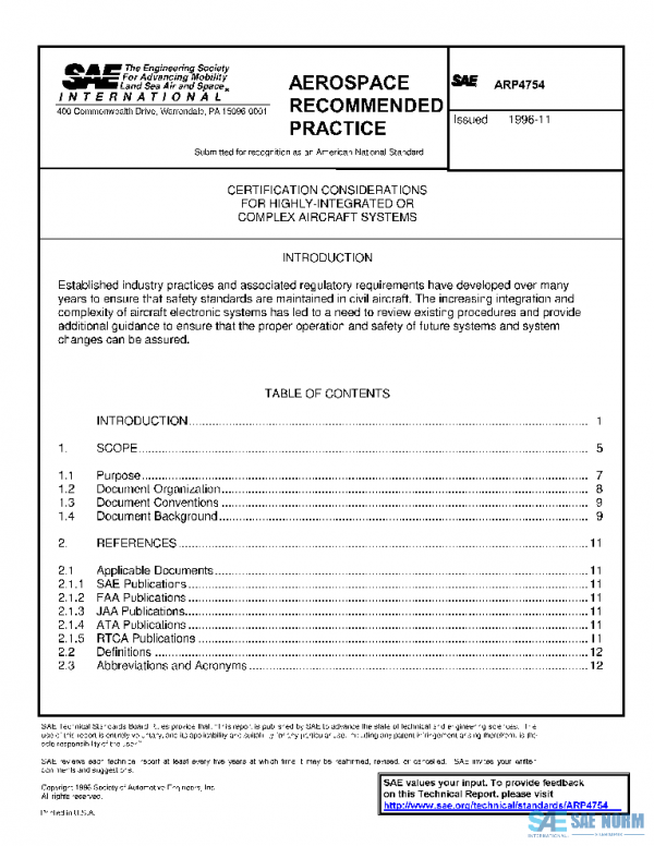 SAE ARP4754 PDF