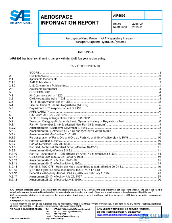 SAE AIR5696 PDF SAE AIR5696 PDF